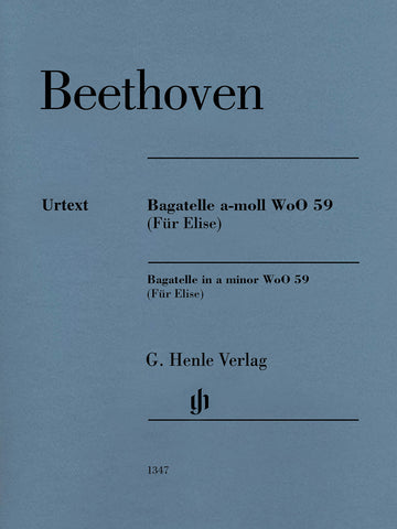 Beethoven – Bagatelle in A Minor, WoO 59 (Fur Elise) – Piano