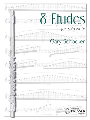 Schocker - 8 Etudes for Solo Flute - Flute