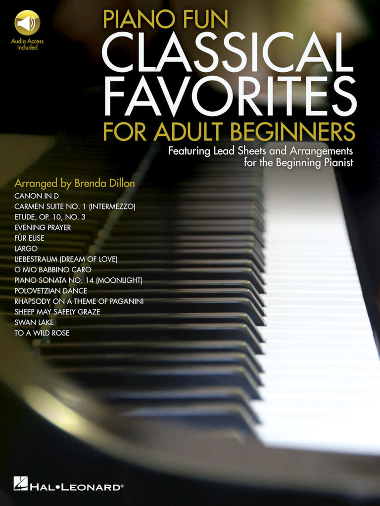 Dillon, arr. – Piano Fun: Classical Favorites for Adult Beginners – Easy Piano