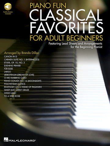 Dillon, arr. – Piano Fun: Classical Favorites for Adult Beginners – Easy Piano