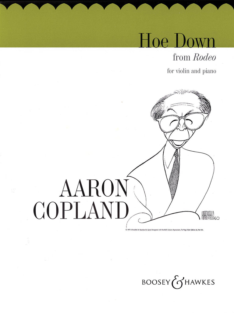 Copland - Hoe-Down from "Rodeo" - Violin and Piano