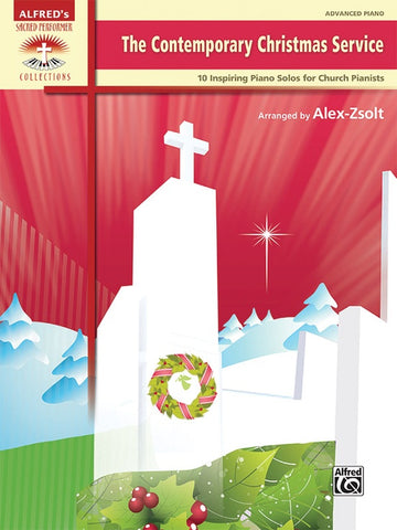 Alfred's Sacred Performer: The Contemporary Christmas Service - Advanced Piano Solo