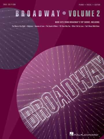 Various – Broadway, Vol. 2 – Piano, Vocal, Guitar