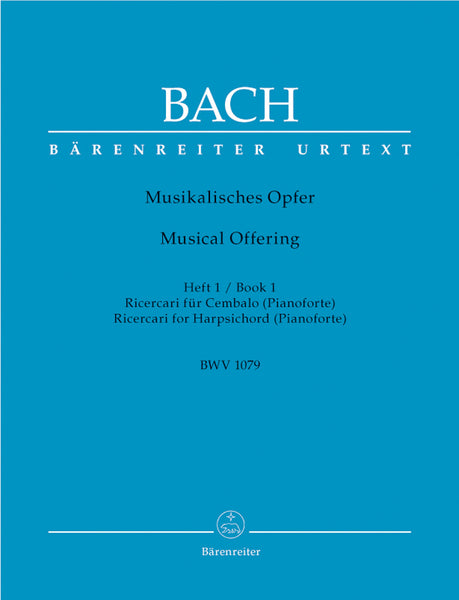 Bach – Musical Offering Book 1, BWV 1079 – Piano