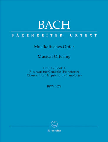 Bach – Musical Offering Book 1, BWV 1079 – Piano