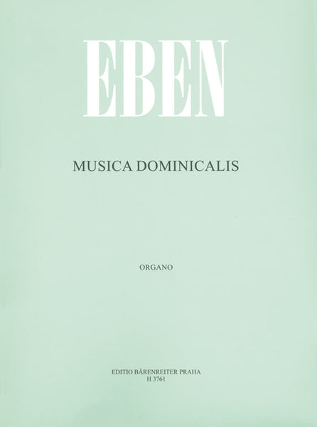 Eben - Sunday Music (Musica Dominicalis) - Organ