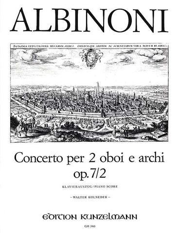 Albinoni, ed. Kolneder - Concerto, Op. 7/2 - 2 Oboes and Piano