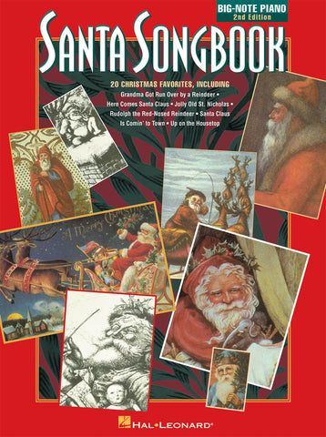 Various - Santa Songbook (2nd Ed.) - Easy Big-Note Piano