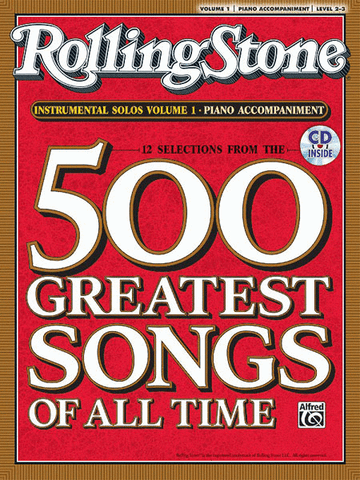 Various - Rolling Stone: 500 Greatest Songs of All time, Vol. 1 (w/CD) - Piano Accompaniment