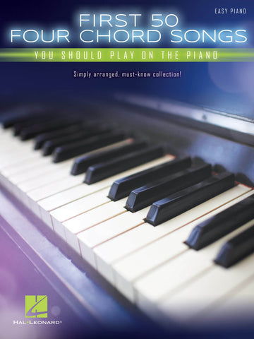 Various – First 50 Four Chord Songs – Easy Piano