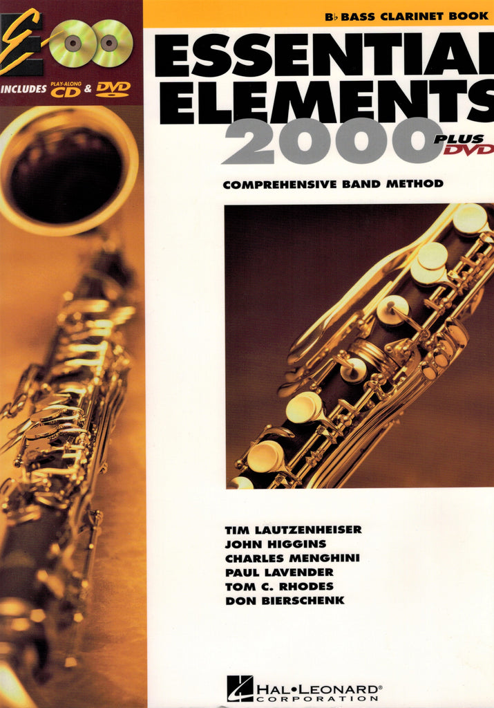 Lautzenheiser et al. – Essential Elements 2000, Book 1 (w/CD) – Bass Clarinet Method