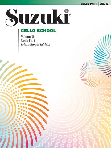 Suzuki- Cello School, Vol. 5 - Cello Method