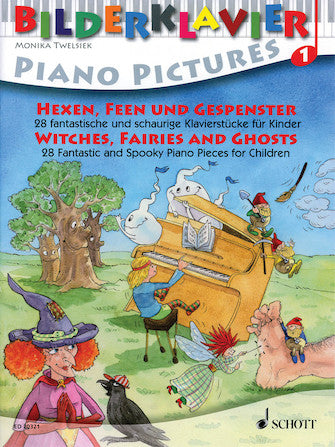Witches, Fairies and Ghosts 28 Fantastic and Spooky Piano Pieces for Children (ed. Monika Twelsiek) Piano Solo