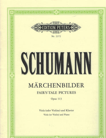 Schumann - Marchenbilder (Fairy Tale Pictures), Op. 113 - Viola (Violin) and Piano