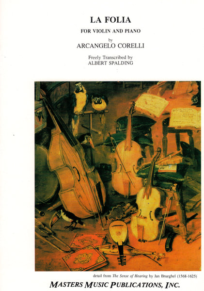 Corelli, ed. Spalding - La Folia Op. 5, No. 12 - Violin and Piano