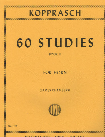 Kopprasch, ed. Chambers - 60 Studies, Book 2 - Horn Method