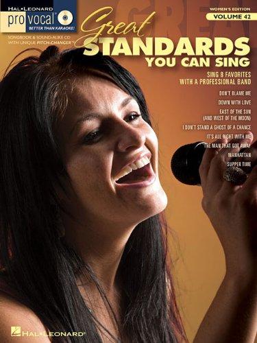 Various – Hal Leonard's Pro Vocal Women, Vol. 42: Great Standards (w/CD) – Voice