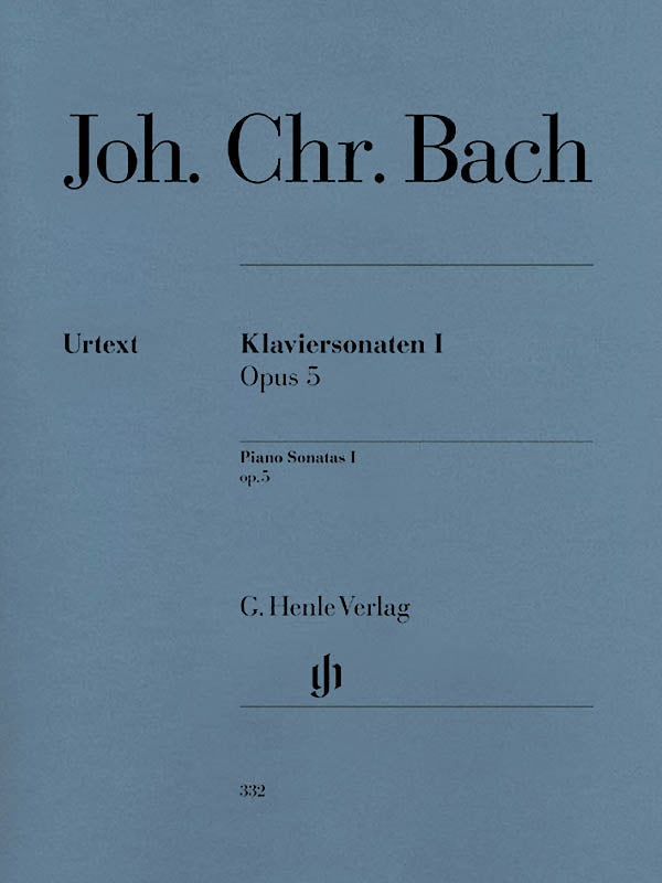 Bach, J.C. – Piano Sonatas I, Op. 5 – Piano