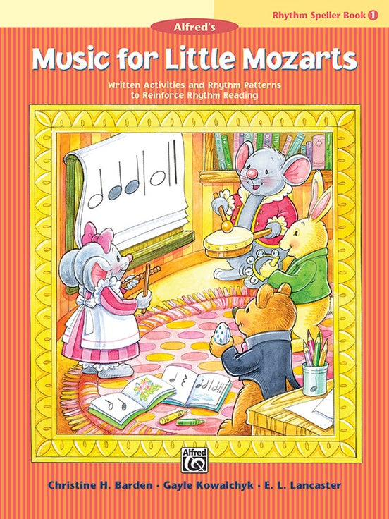 Music for Little Mozarts: Rhythm Speller, Book 1 - Piano Method
