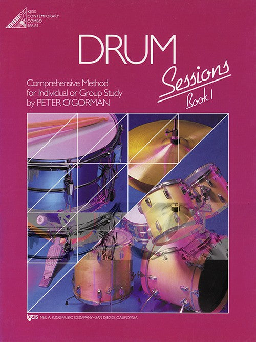 O'Gorman – Drum Sessions, Book 1 (w/CD) – Drum Method