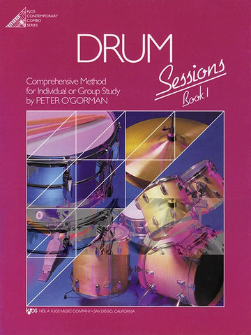 O'Gorman – Drum Sessions, Book 1 (w/CD) – Drum Method
