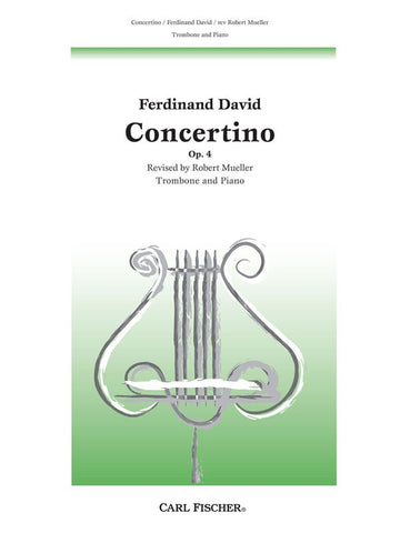 David - Concertino, Op. 4 - Trombone and Piano