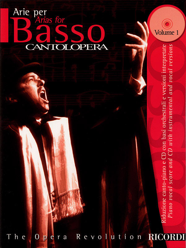 Arias for Bass, Vol. 1 (w/CD) - Cantolopera Series
