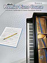 Alfred's Premier: Theory, Level 6 - Piano Method