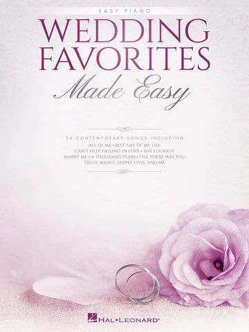 Wedding Favorites Made Easy - Easy Piano