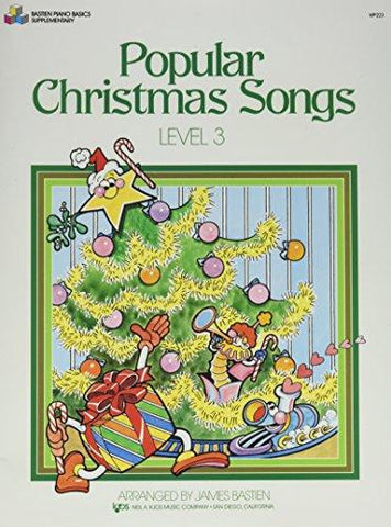 Bastien - Popular Christmas Songs, Level 3 - Piano Method