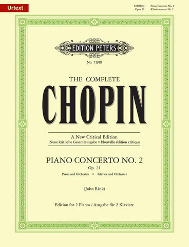 Chopin - Piano Concerto No. 2 - 2 Pianos, 4 Hands