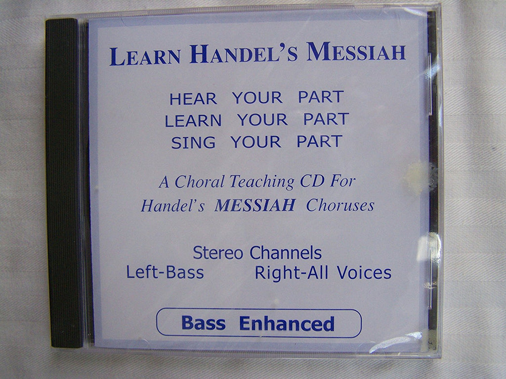 Handel - Learn Handel's "Messiah": Bass - CD