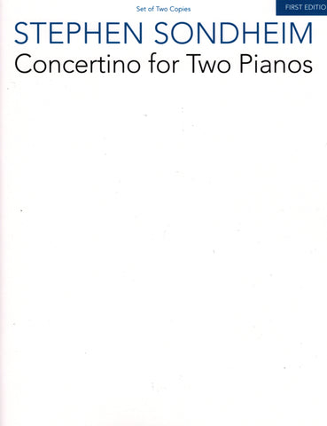 Sondheim - Concertino for Two Pianos - Piano Duet