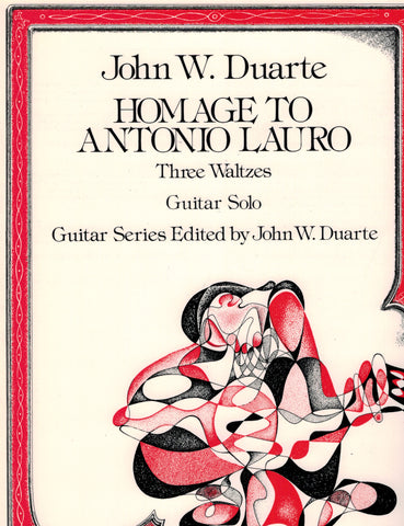 Duarte - Homage to Antonio Lauro: Three Waltzes - Guitar Solo