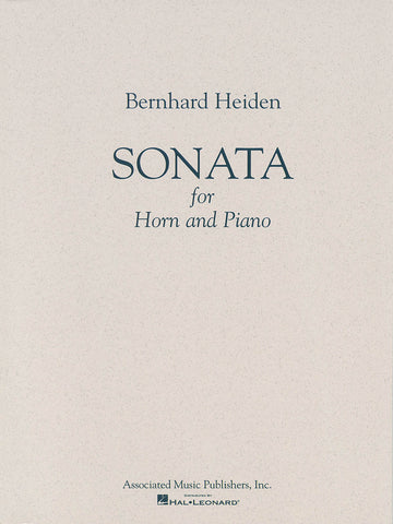 Heiden - Sonata for Horn and Piano