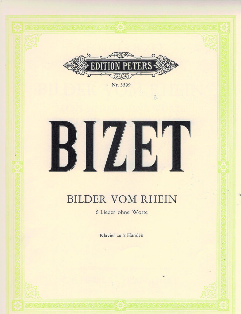 Bizet – Bilder vom Rhein (Picures from the Rhine) – Piano