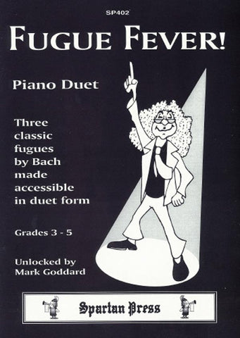 Bach, arr. Goddard – Fugue Fever! – Piano, 4 Hands