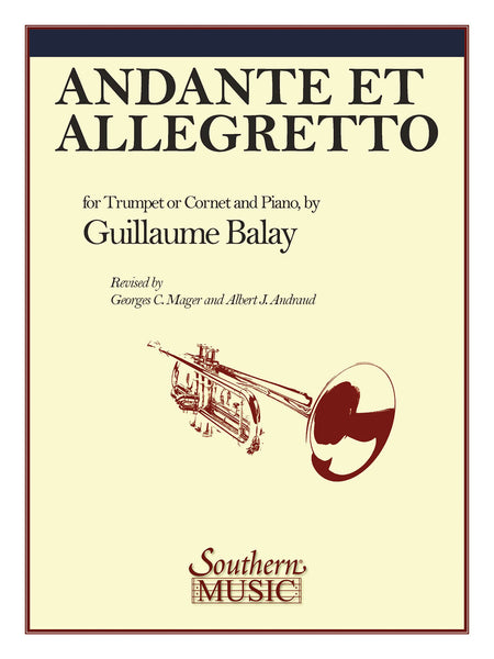 Balay, eds. Mager and Andraud - Andante et Allegro - Trumpet and Piano