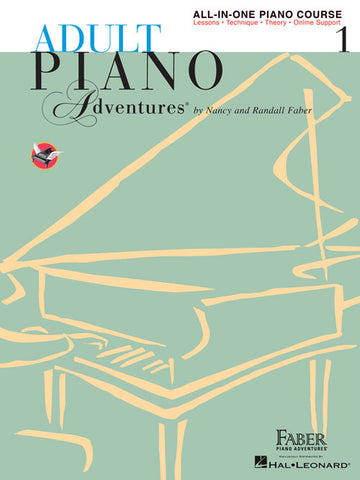 Adult Piano Adventures: All-In-One, Vol. 1 - Piano Method