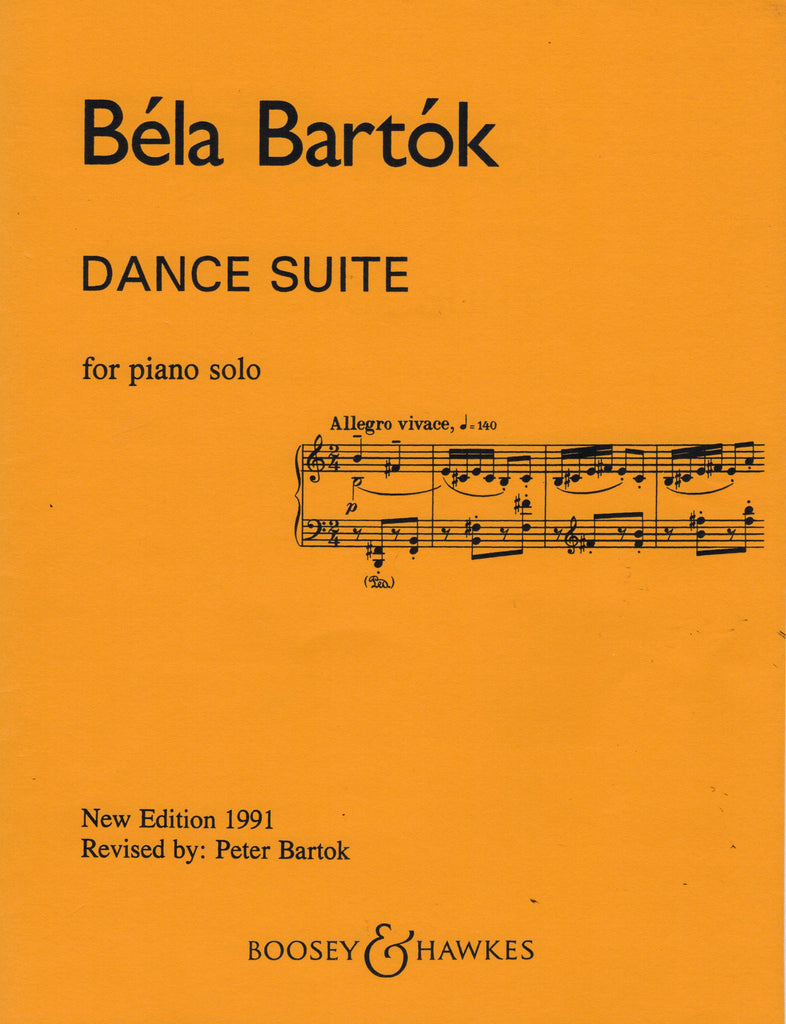 Bartok – Dance Suite – Piano