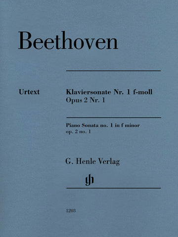 Beethoven, ed. Gertsch – Piano Sonata No. 1 in F Minor, Op. 2/1 – Piano