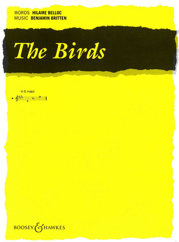 Britten - The Birds (E Major) - Voice and Piano
