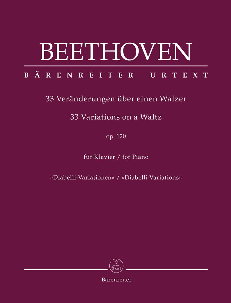 Beethoven, ed. Aschauer - 33 Variations on a Waltz, Op. 120 - Piano