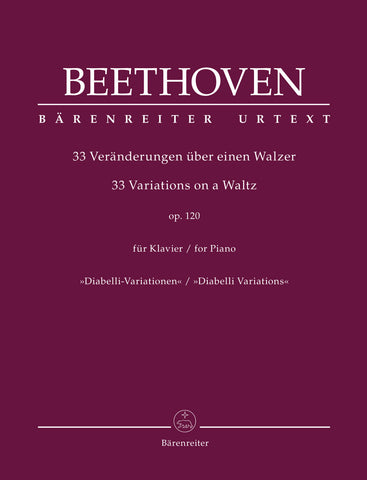 Beethoven, ed. Aschauer - 33 Variations on a Waltz, Op. 120 - Piano