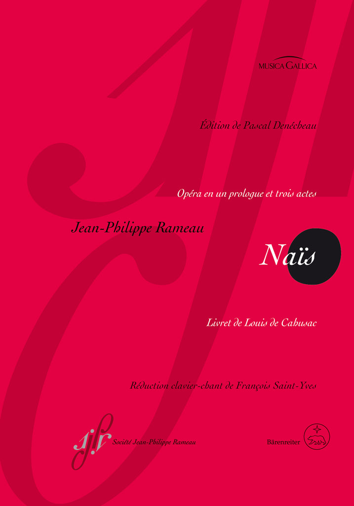 Rameau – Nais – Vocal Score