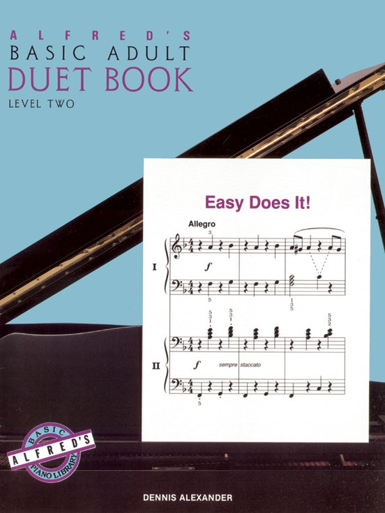 Alexander - Alfred's Basic Adult Piano Course: Duet Book 2 - Piano, 4 Hands