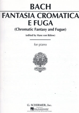 Bach – Chromatic Fantasy and Fugue – Piano