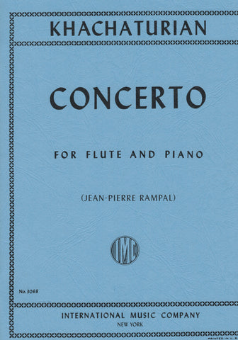 Khachaturian, ed. Rampal - Concerto - Flute and Piano (orig. for Violin)