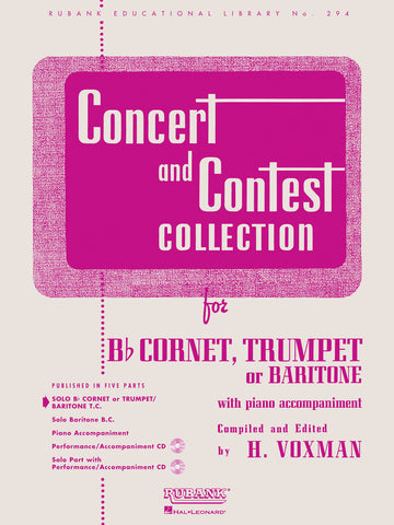 Concert and Contest Collection - Bb Cornet, Trumpet or Baritone T.C