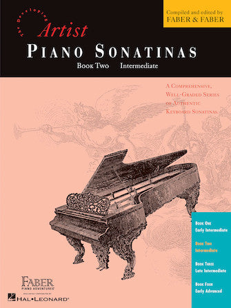Piano Adventures' Piano Sonatinas, Book 2 - Intermediate Piano Solo